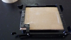 Cardboard and Tape bottom